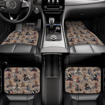 20 Sasquatch / Bigfoot Designs, 4 Piece Auto Floor Mats