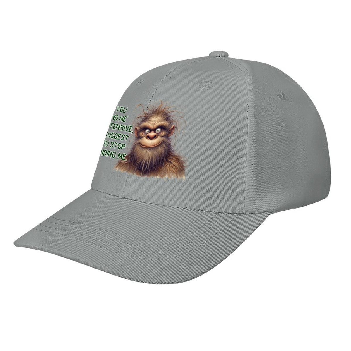 Bigfoot, Sasquatch “If you find me..", Baseball Cap – 8 Colors