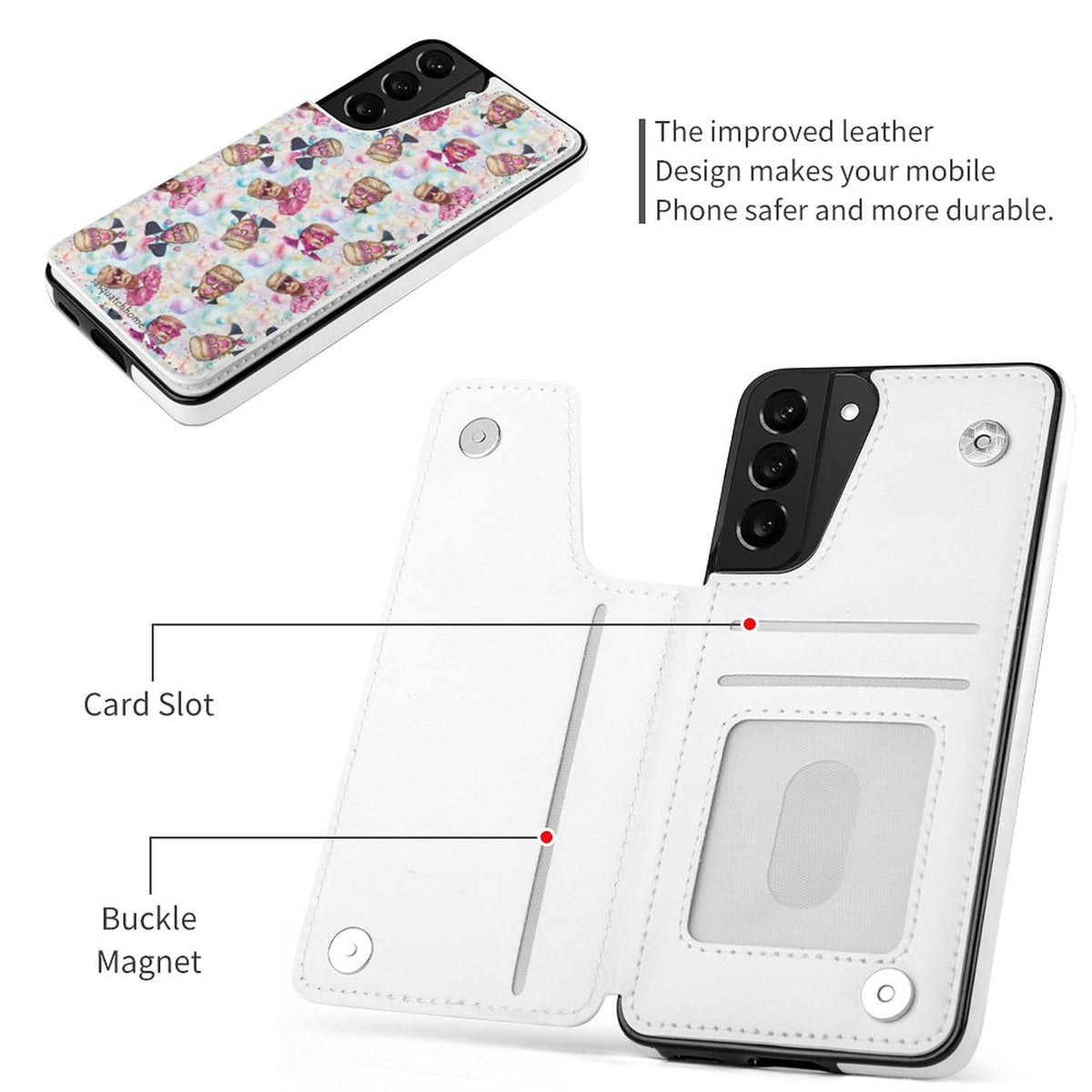 Samsung  S21 Ultra, Phone Case / Flip Cover Wallet - Donald Trump Designs