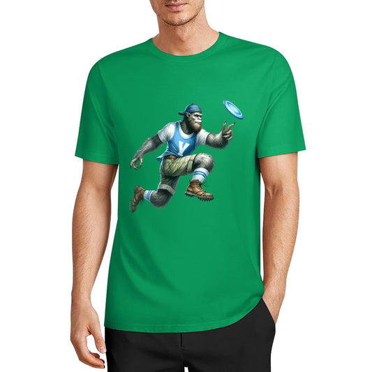 DTF 160gsm Cotton Men's Short Sleeve T-shirt (Front Printing)