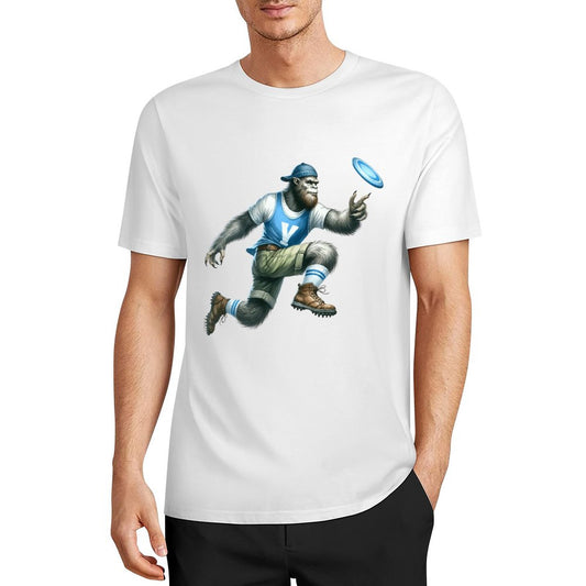 DTF 160gsm Cotton Men's Short Sleeve T-shirt (Front Printing)