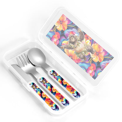 Kids Cutlery Set Straight Handle