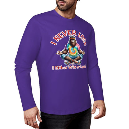 Bigfoot - Sasquatch Cotton Unisex Long Sleeve T-shirt