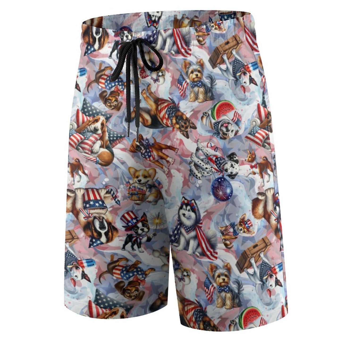 8 Patriot Designs, Children’s Beach Pants, Swim Shorts, Dogs, Cats, Unicorns, Eagles