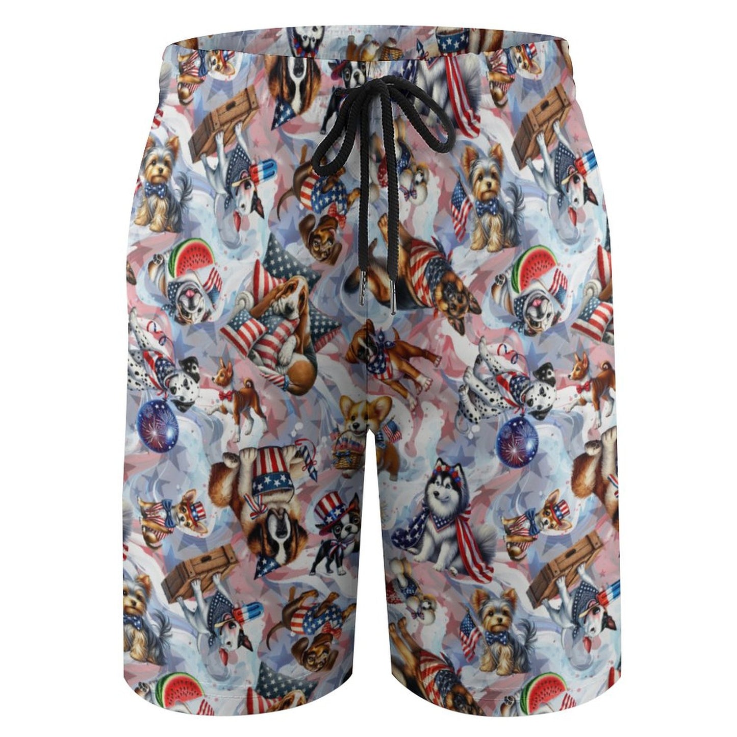 8 Patriot Designs, Children’s Beach Pants, Swim Shorts, Dogs, Cats, Unicorns, Eagles