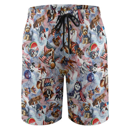 8 Patriot Designs, Children’s Beach Pants, Swim Shorts, Dogs, Cats, Unicorns, Eagles