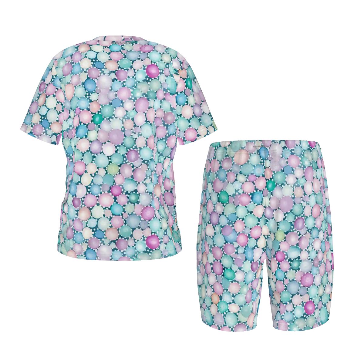 Rainbow Fairy, Children’s 2 Piece Short Pajama Set