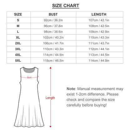 6 Fairy Designs, Women’s Long Dress with Cardigan
