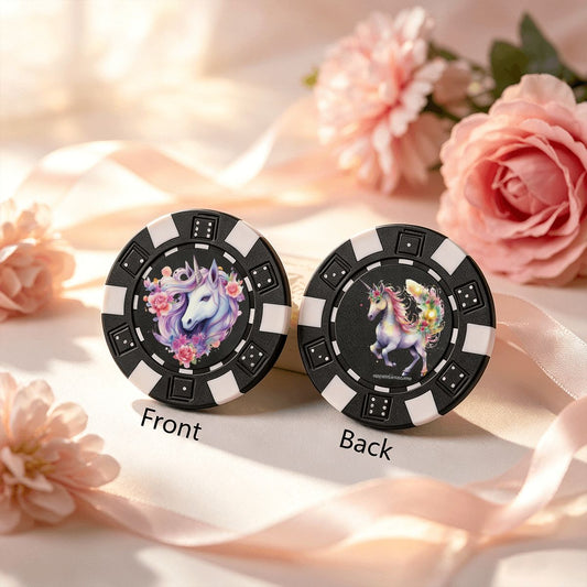 Unicorn 10 Piece Poker Chips Set
