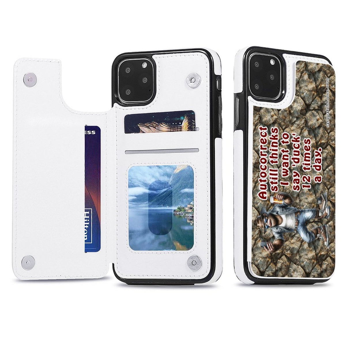 Bigfoot, Sasquatch, Iphone 11 Pro Max Cell / Mobile phone wallet case