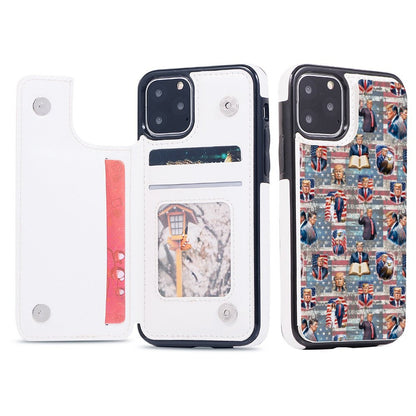 iPhone 11 Pro Flip Wallet/ Mobile Phone Case, Donald Trump, MAGA, Cell phone case