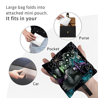 Sasquatch / Bigfoot Halloween Bag, Reusable Folding Bag