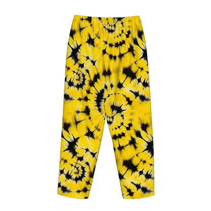 19 Tie-Dye Designs, Womens Pajama Pants with Pockets
