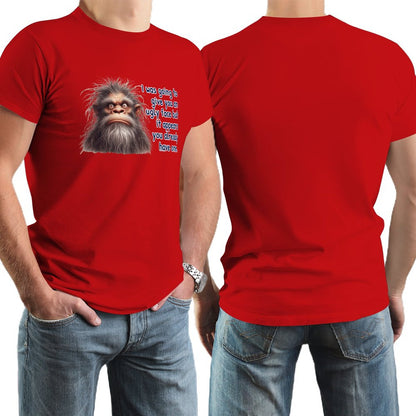 "I was going to give you..." Short Sleeve Cotton T-shirt Men