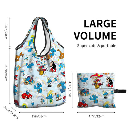 20 Misc Designs, Reusable, Folding Grocery Bags