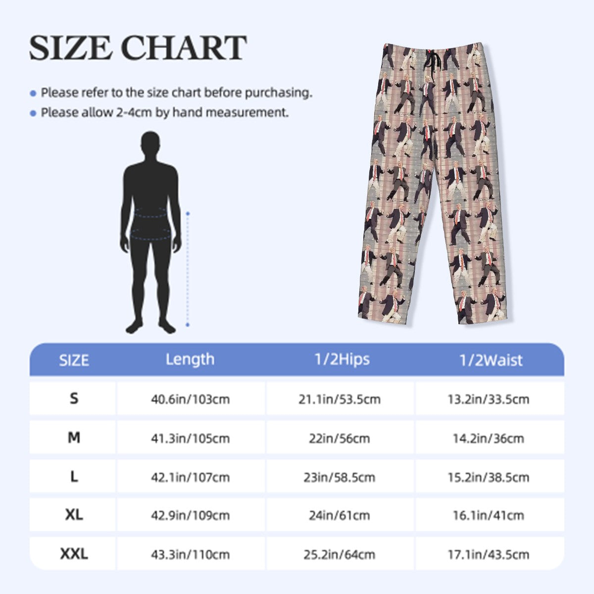 10 Donald Trump Designs, Men’s Polyester, Drawstring, Pajama Pants