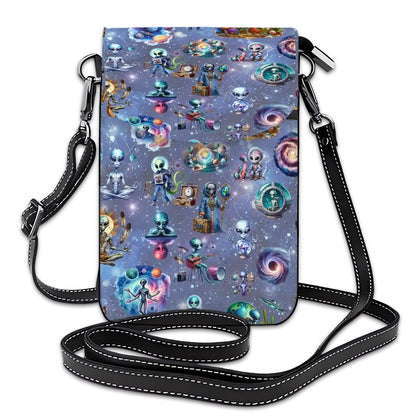 Animal Designs -Crossbody Cell Phone Purse - dogs, cats, turtles, penguin, horses
