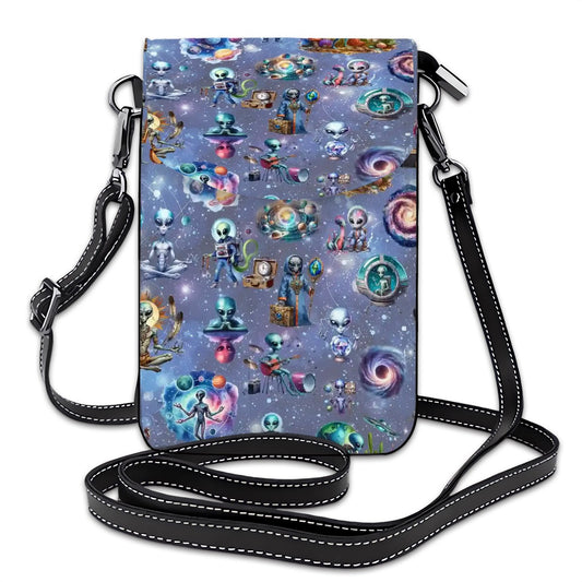 Animal Designs -Crossbody Cell Phone Purse - dogs, cats, turtles, penguin, horses