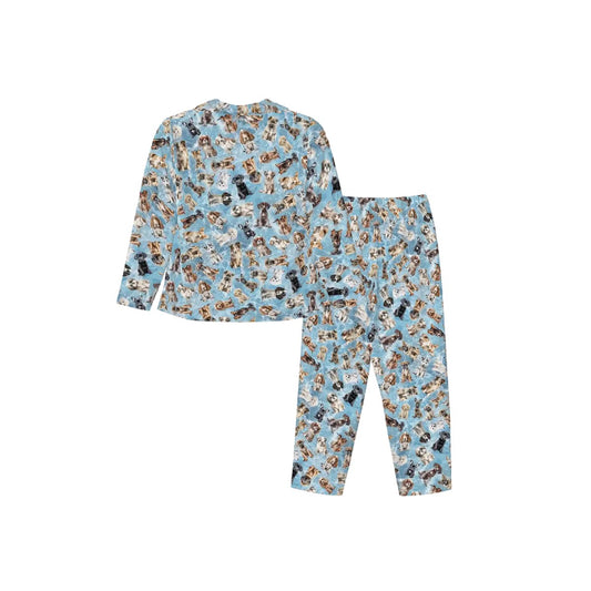 Animal  Themed Women’s Long Sleeved Pajama Set