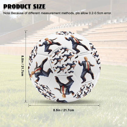 8.5 Inch Training Soccer Ball Donald Trump Dancing