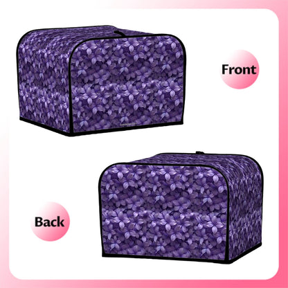 10 Beautiful Flower Designs, 4 Slice Toaster Cover