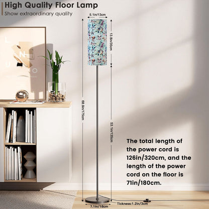 8 Alien Designs, Floor Lamp Modern Standing Lamp (Made in USA)