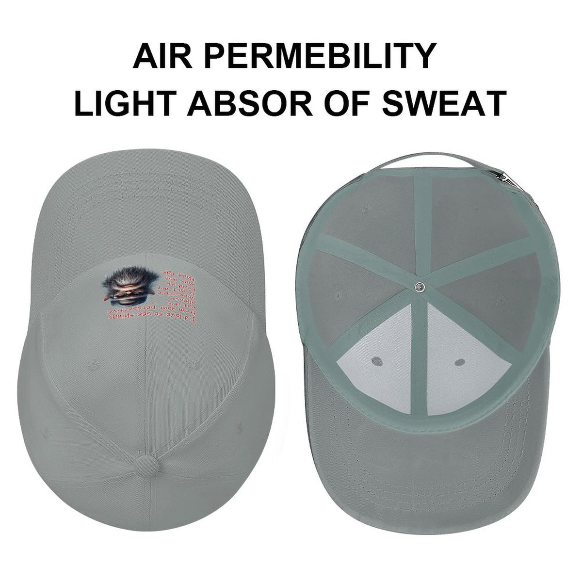 Bigfoot, Sasquatch “I'd love to see things..", Baseball Cap – 8 Colors