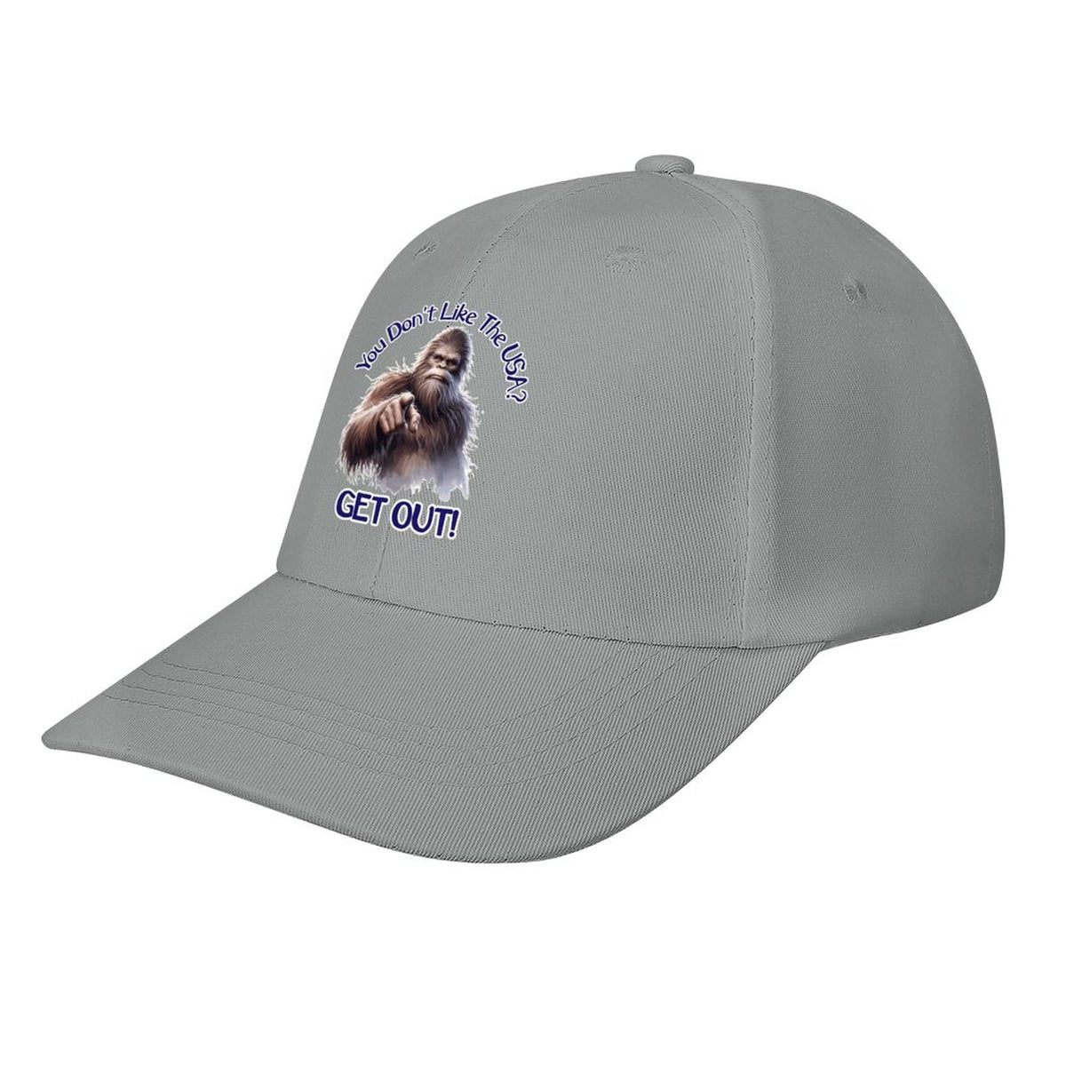 Bigfoot, Sasquatch “You don't like the USA..", Baseball Cap – 8 Colors