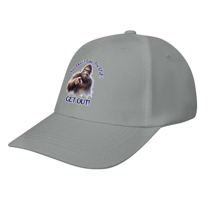 Bigfoot, Sasquatch “You don't like the USA..", Baseball Cap – 8 Colors