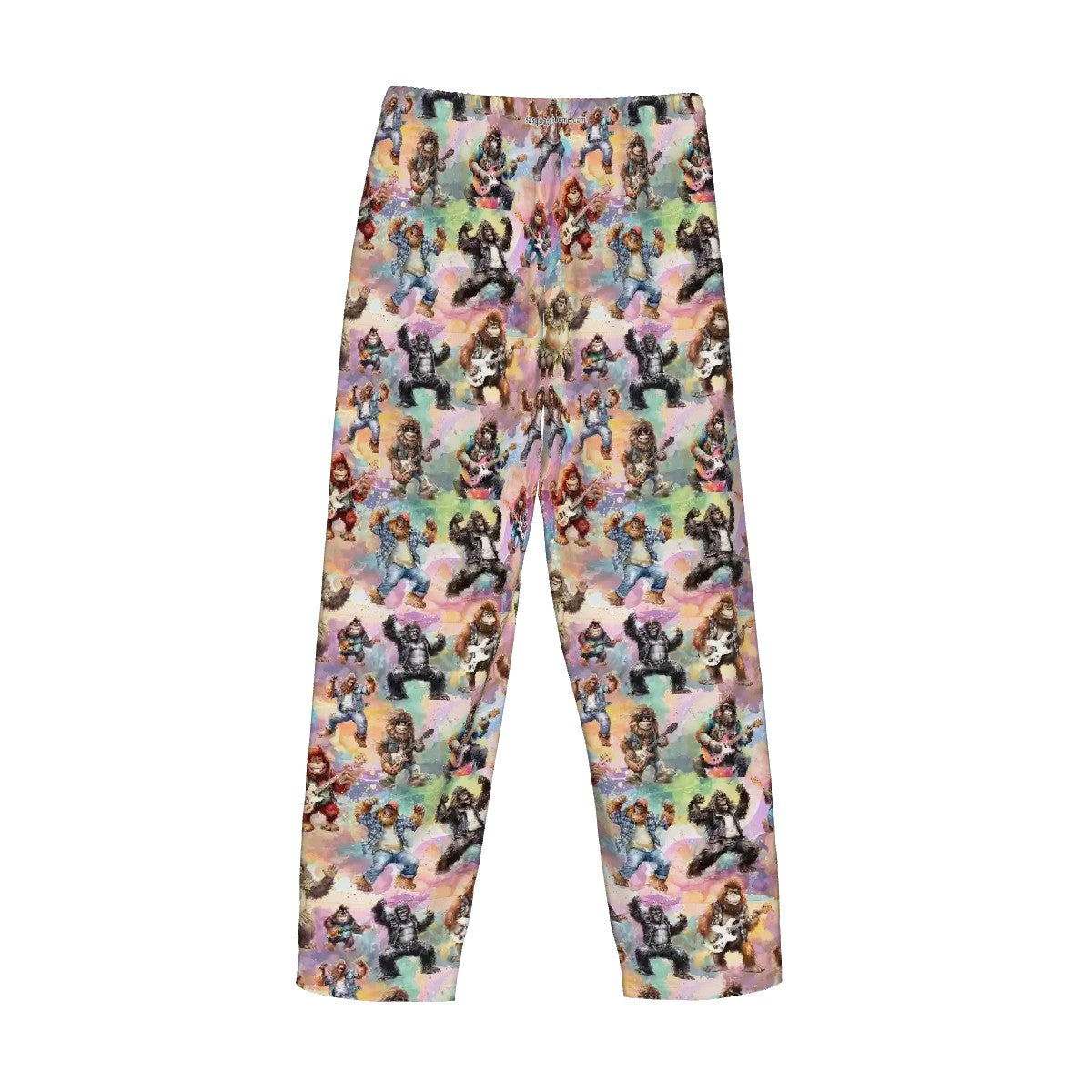 10 Bigfoot / Sasquatch, Men’s Polyester, Drawstring, Pajama Pants