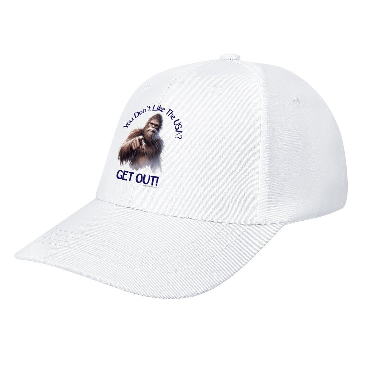 Bigfoot, Sasquatch “You don't like the USA..", Baseball Cap – 8 Colors