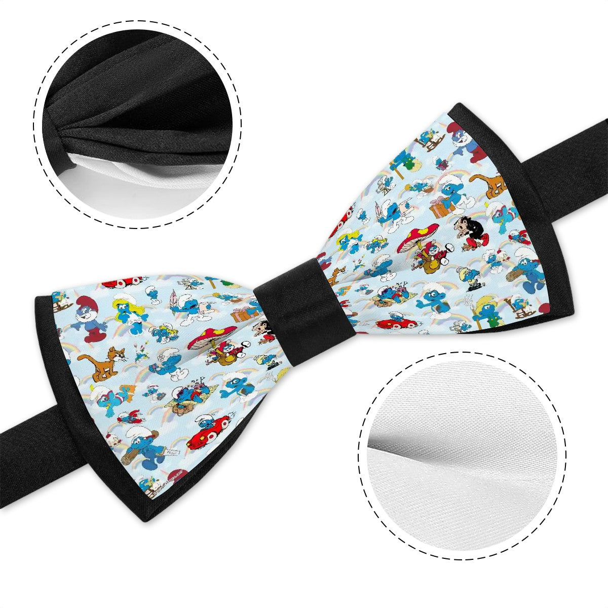 Exclusive Designs Themed Neck Bowties - Smurfs, Zombies, Dragons, Alice in Wonderland