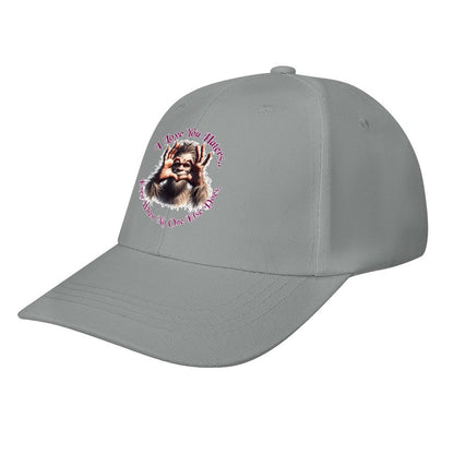 Bigfoot, Sasquatch “I love you..", Baseball Cap – 8 Colors
