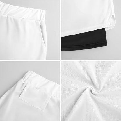 Sasquatch Kiss, Men Beach Shorts / Swim trunks with 4 Pockets