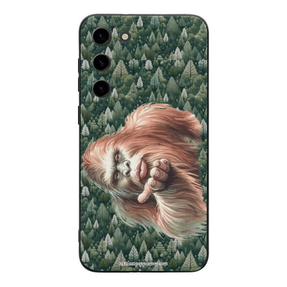 Sasquatch, Bigfoot Blow Kiss, Samsung S23 Series Cell Phone Case