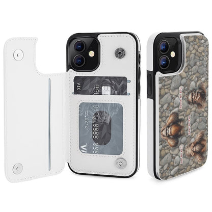 iPhone 12 Series Cell / Mobile phone Flip wallet case- "See no evil,.. "