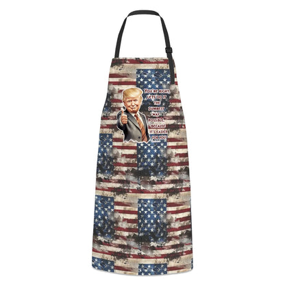 Donald Trump, "Let's do it the dumbest way possible" - Waterproof Apron with Pockets