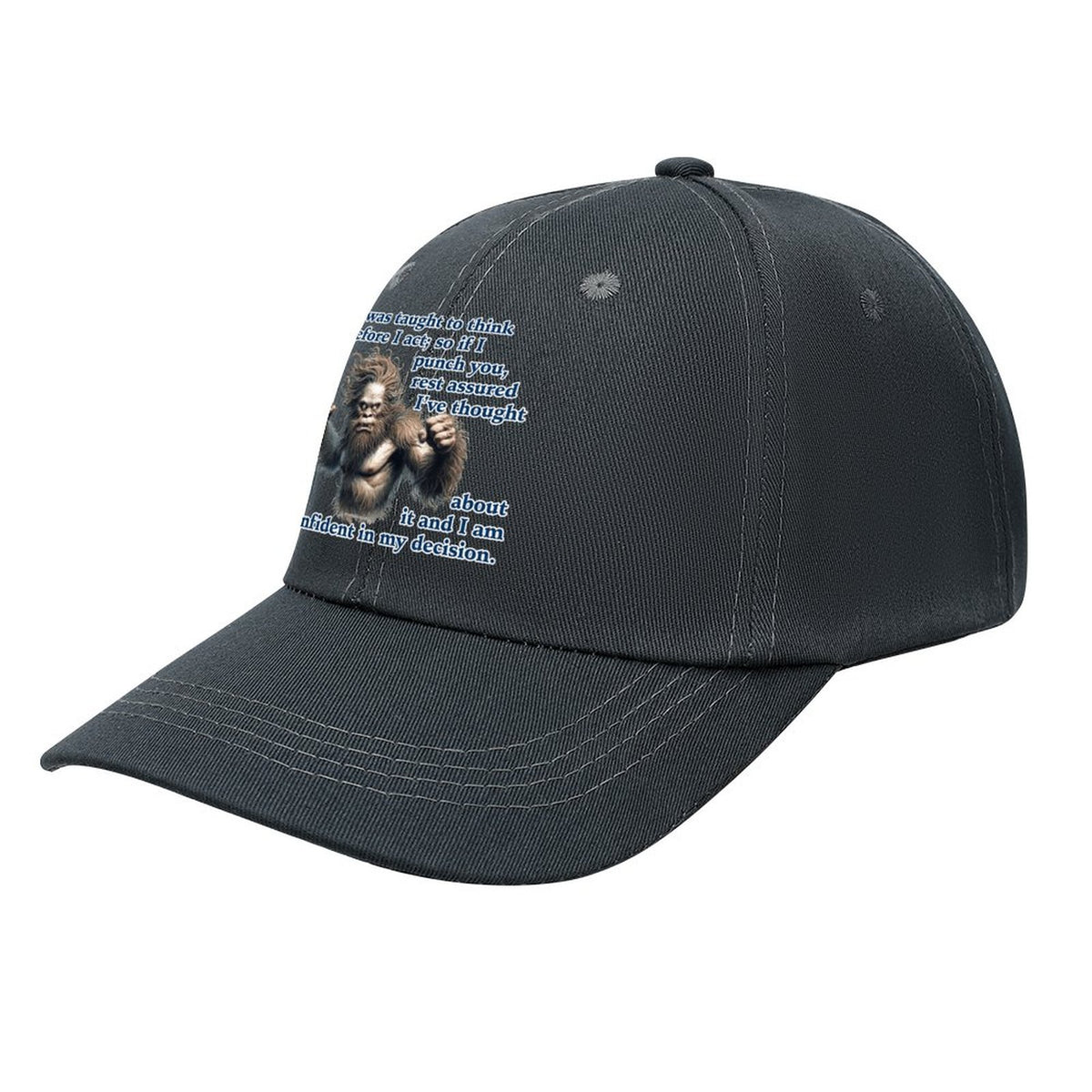 Bigfoot, Sasquatch “I was taught..", Baseball Cap – 8 Colors