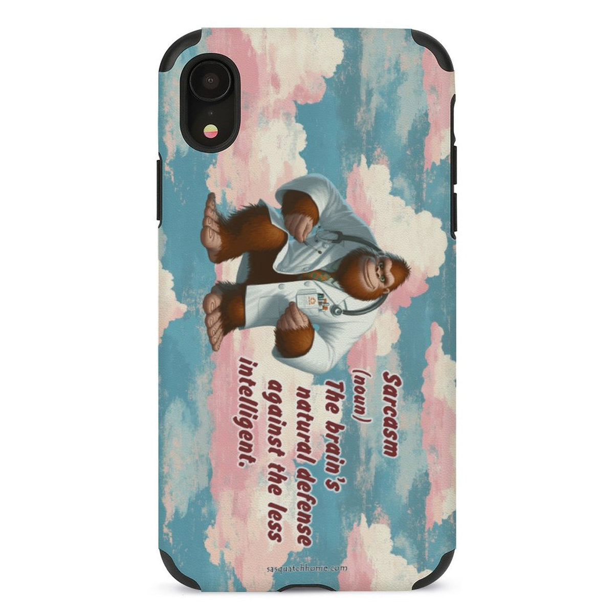 Bigfoot / Sasquatch Dr, "Sarcasm..", Microfiber iPhone 11 Cases