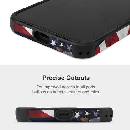 Charlie Kirk Memorial, Microfiber Phone Cases iPhone 12