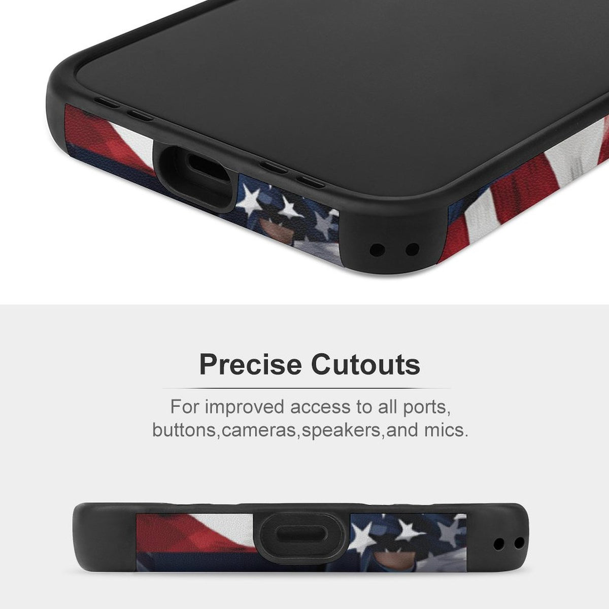 Charlie Kirk Memorial, Microfiber Phone Cases iPhone 12