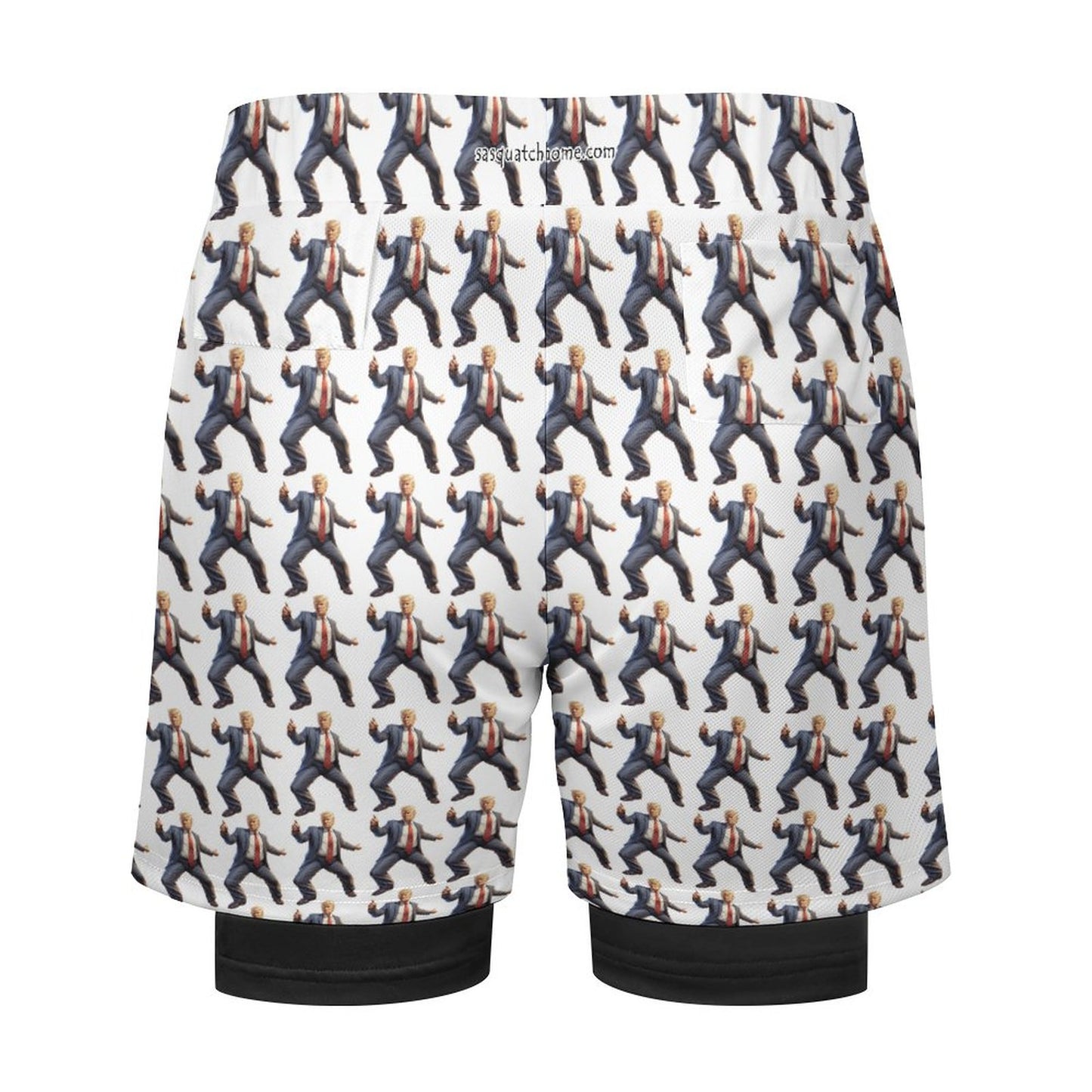 Donald Trump Designs Men Beach Shorts / Swim trunks with 4 Pockets