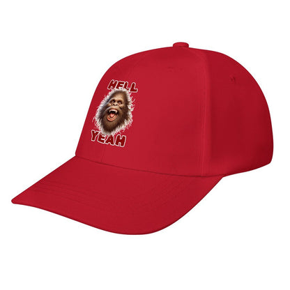 Bigfoot, Sasquatch “Hell yeah", Baseball Cap – 8 Colors