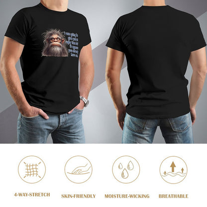 "I was going to give you..." Short Sleeve Cotton T-shirt Men