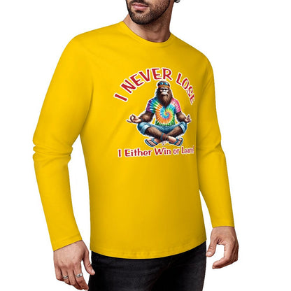 Bigfoot - Sasquatch Cotton Unisex Long Sleeve T-shirt