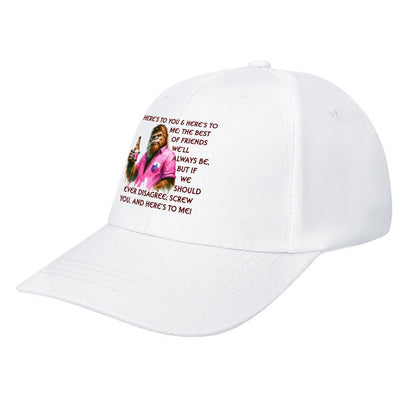 Bigfoot, Sasquatch “Here's to you..", Baseball Cap – 8 Colors