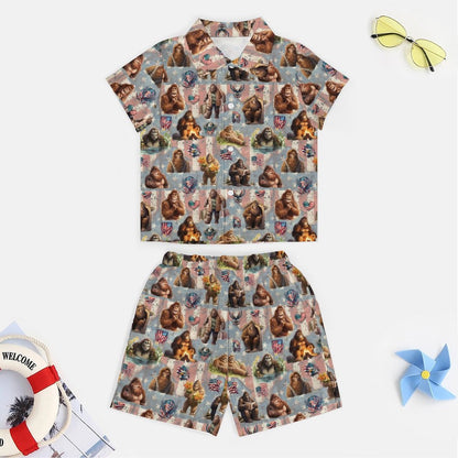 Bigfoot / Sasquatch Children's Casual Beach Outfit