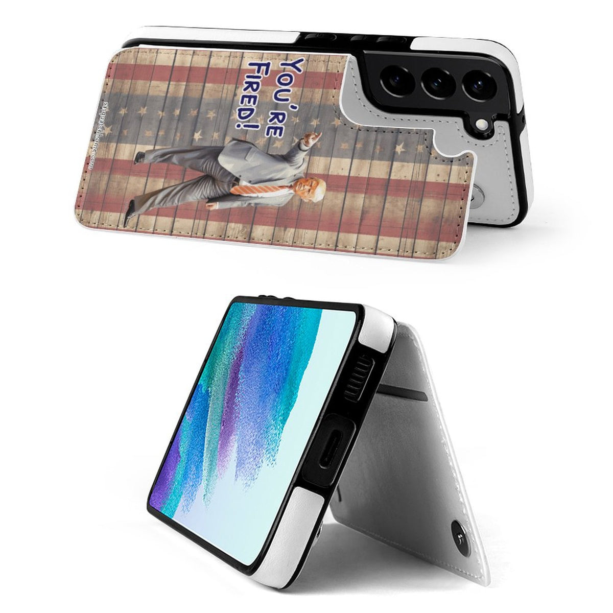 Donald Trump, "You're Fired" - Samsung S22 Cell Phone Case / Folding Wallet