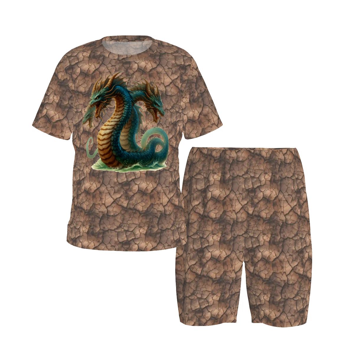 Children’s 2 Piece Short Pajama Set, Hydra