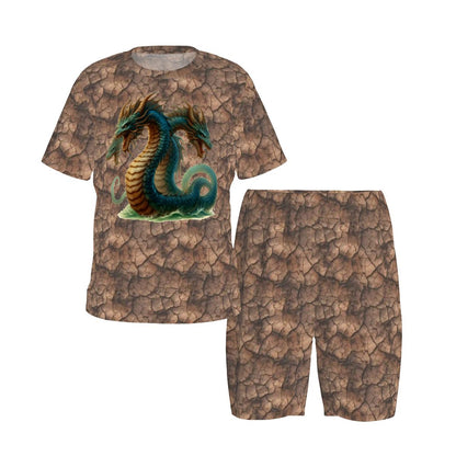 Children’s 2 Piece Short Pajama Set, Hydra